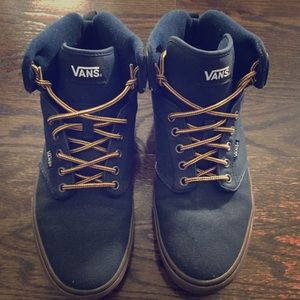 Blue Vans Hightops